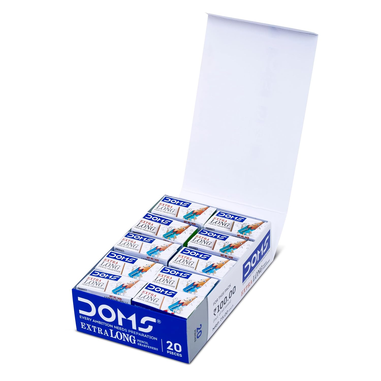 Pencil Sharpener DOMS Pack of 20