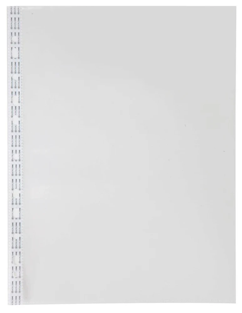 Image of Sheet Protector 300 Micron LF004 A4 Size Worldone Pack of 25
