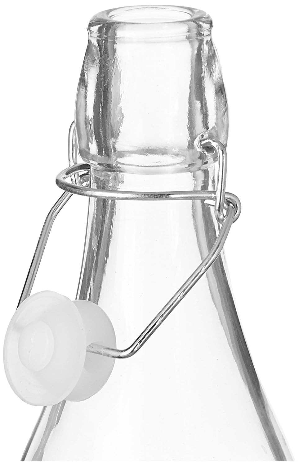 Water Bottle 1 Ltr Glass Transparent