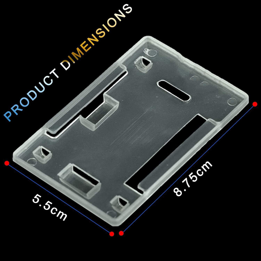 Image of Generic ID Card Jacket, Plastic, Open