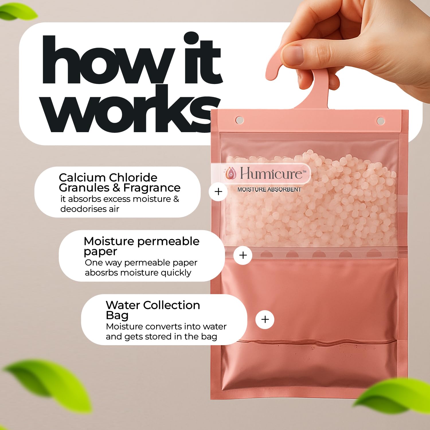 Humicure Mositure Absorber 7 Pack Combo