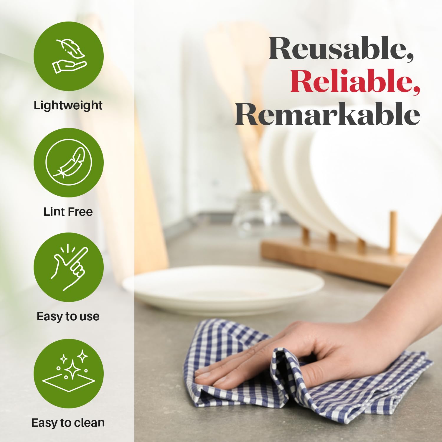 Duster Check Pack of 12