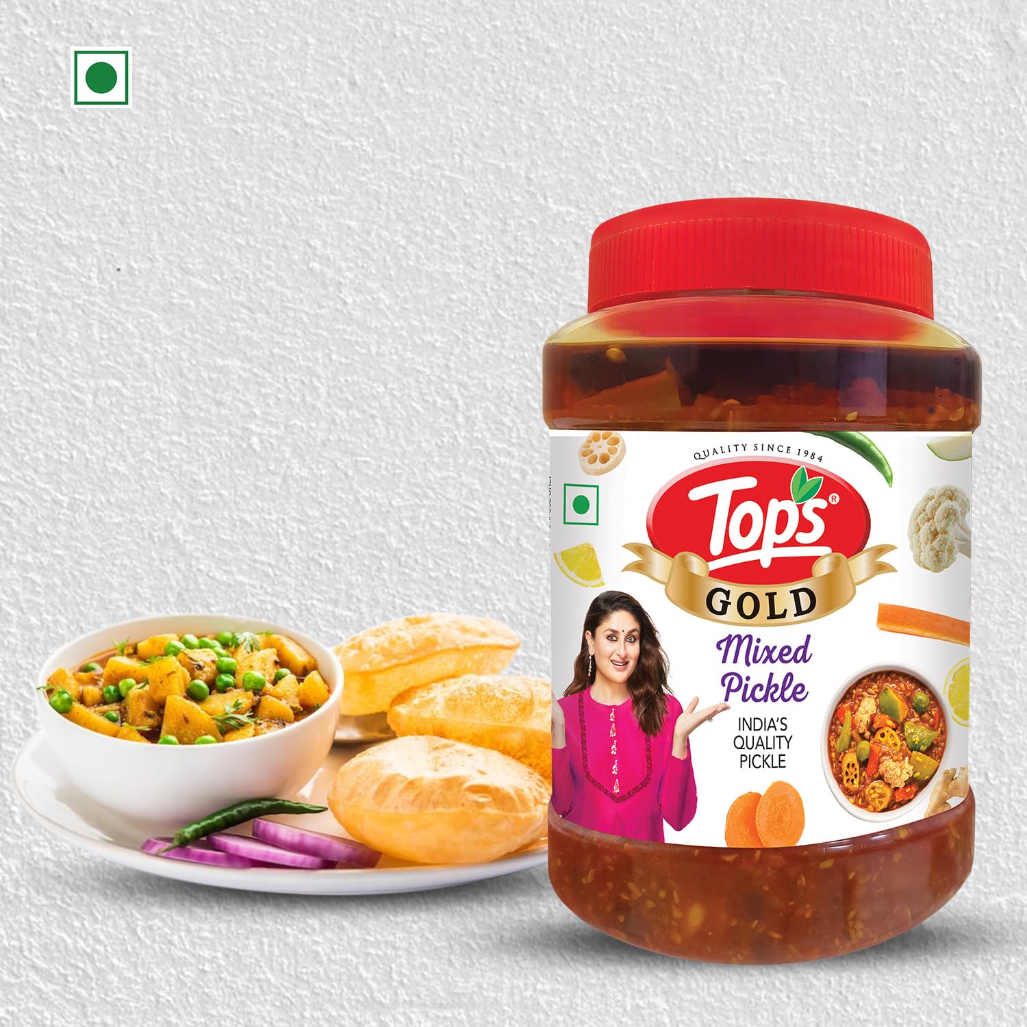 Tops Mix Pickle 900 Gram