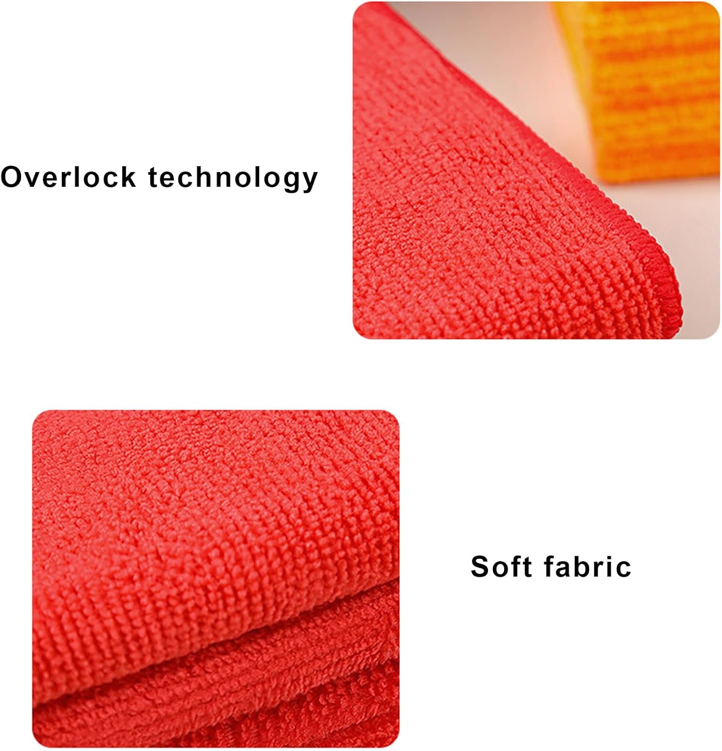 Duster Microfiber Red 1515 inch 250GSM 30 Gram