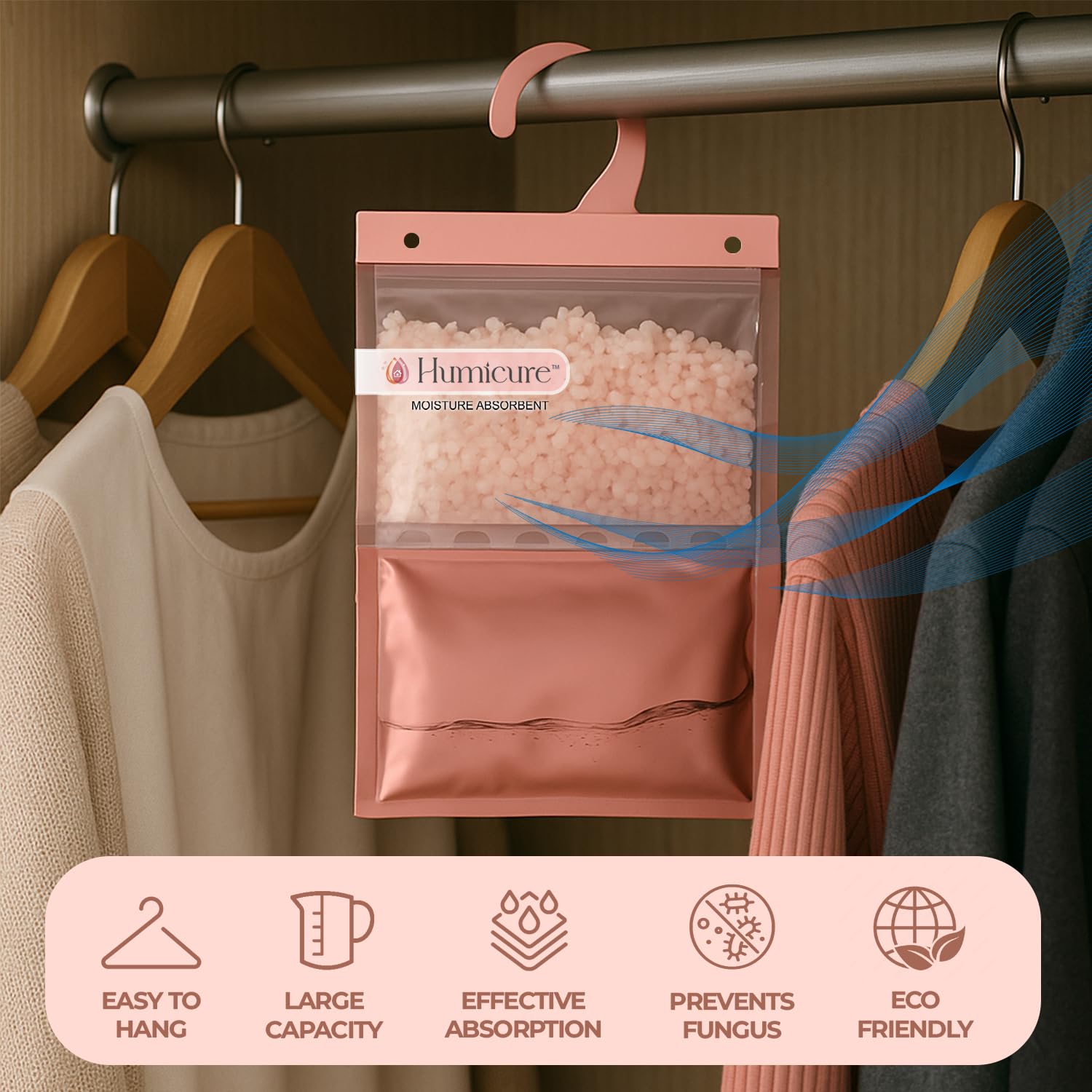 Humicure Mositure Absorber 7 Pack Combo