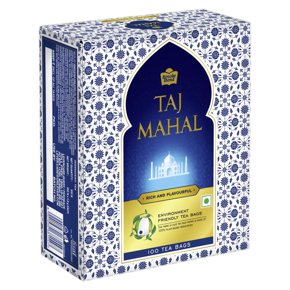 Black Tea Bag Taj Mahal Packet 100 Pcs