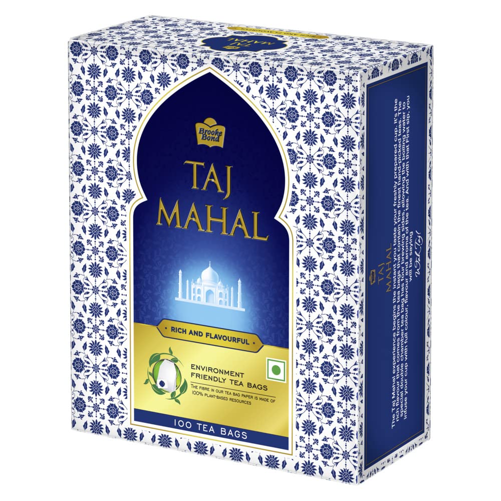 Black Tea Bag Taj Mahal Packet 100 Pcs