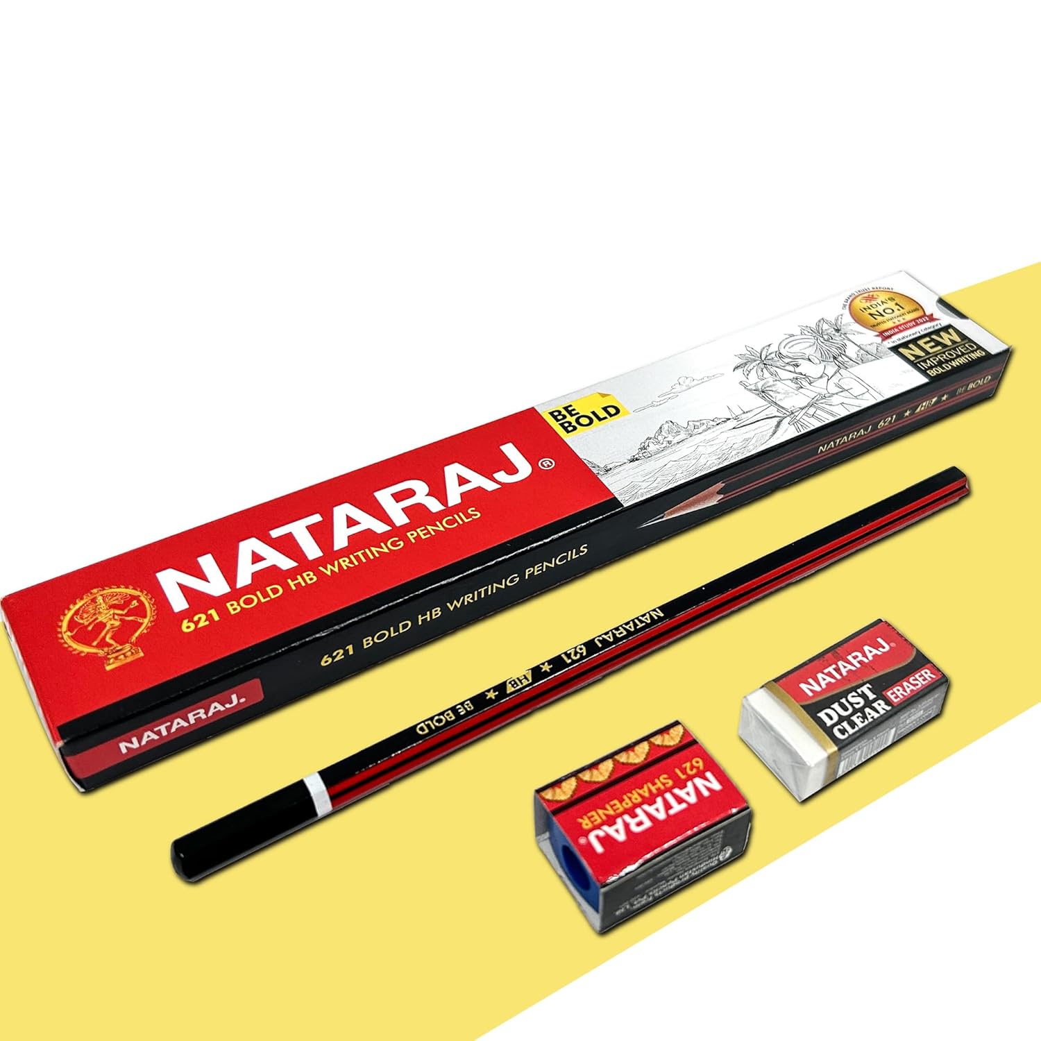 Nataraj Pencil 621 Pack of 10