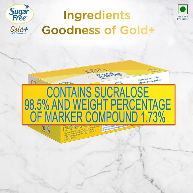 Sugar Free Gold 100 Sachets