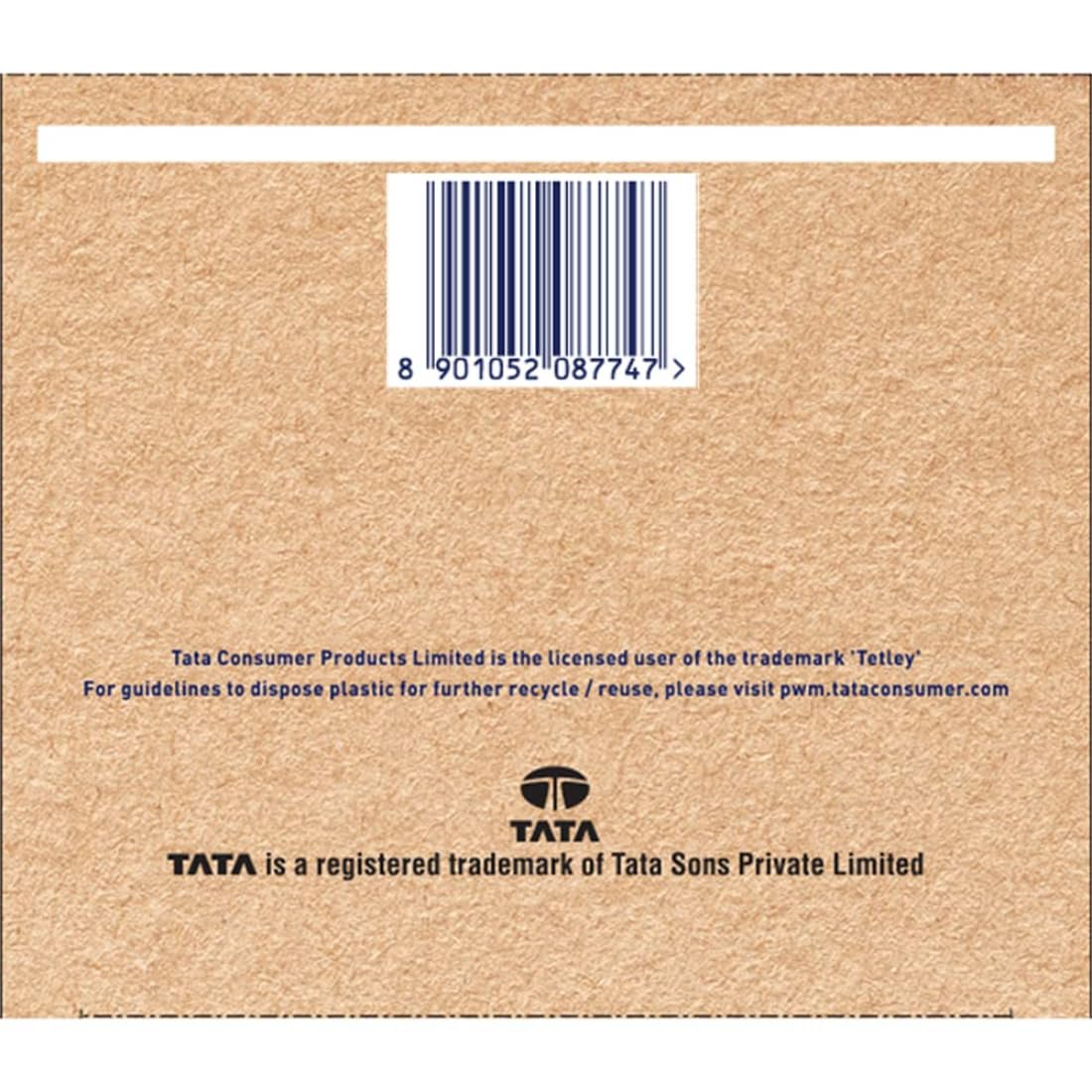 Tetley Ginger Tea 50 Pcs