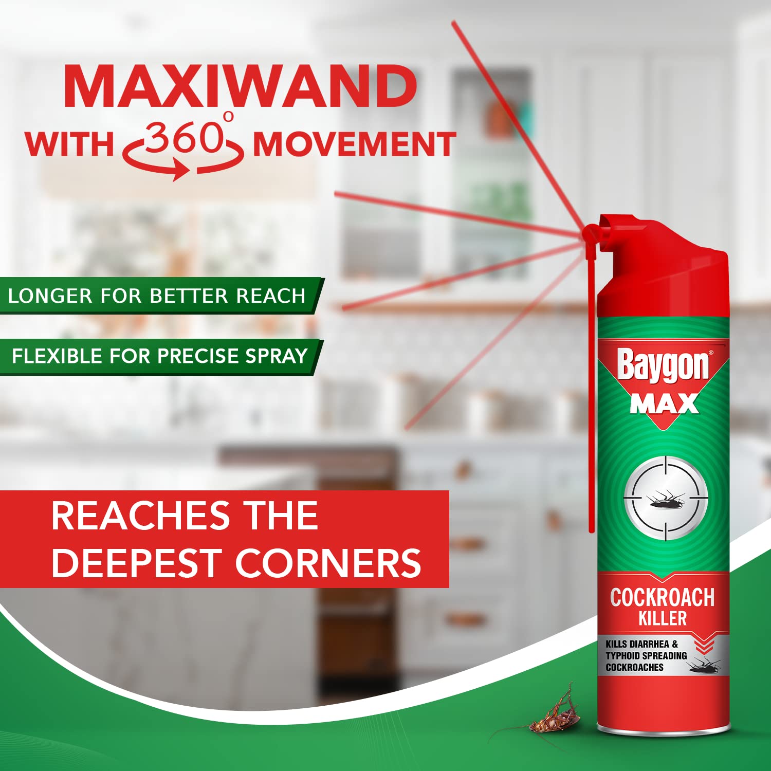 Mosquitoes Killer Red Baygon 400 Ml