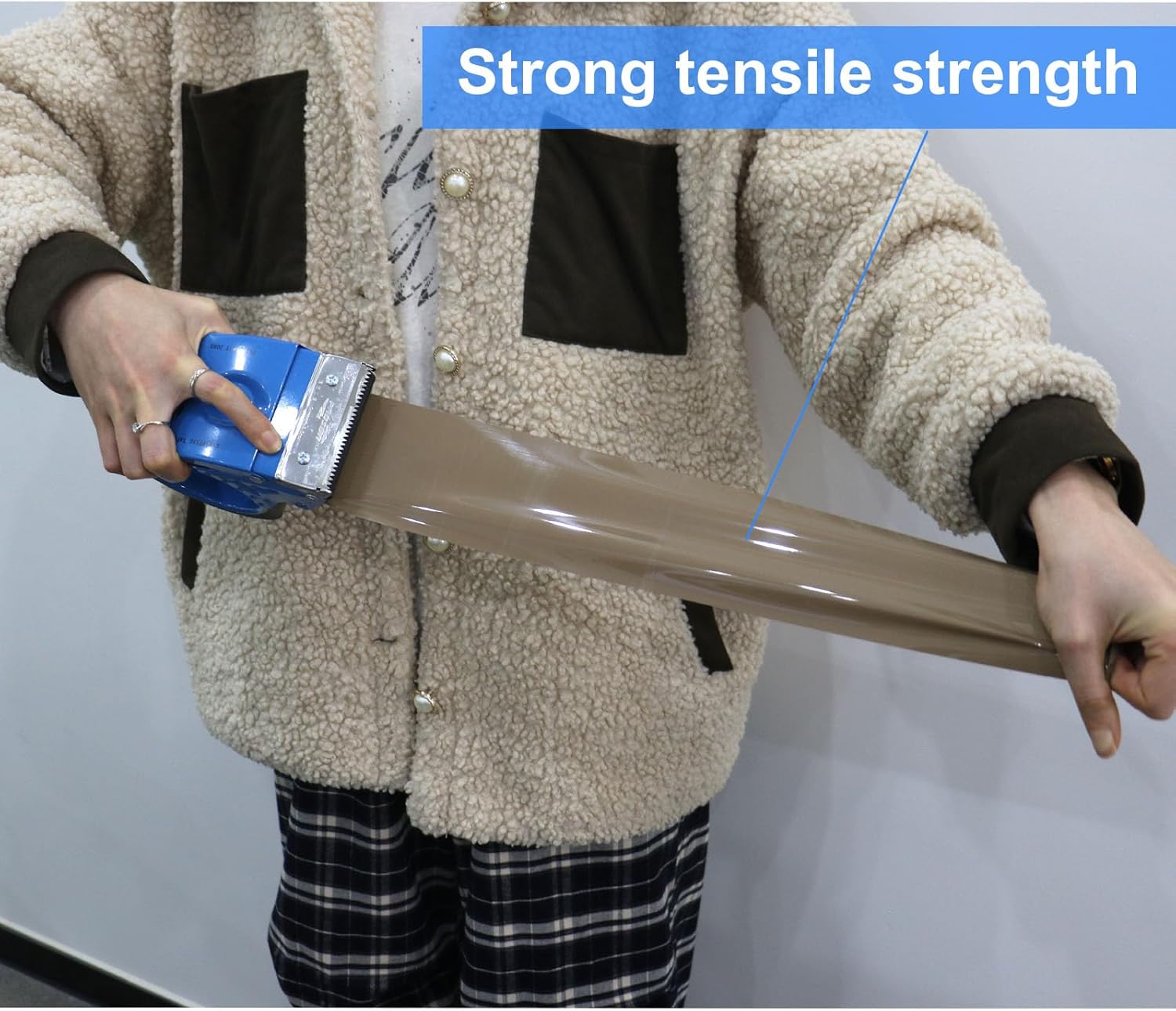 Packaging Tape 72mm x 40Mtrs  Brown Oddy PT40-7240B