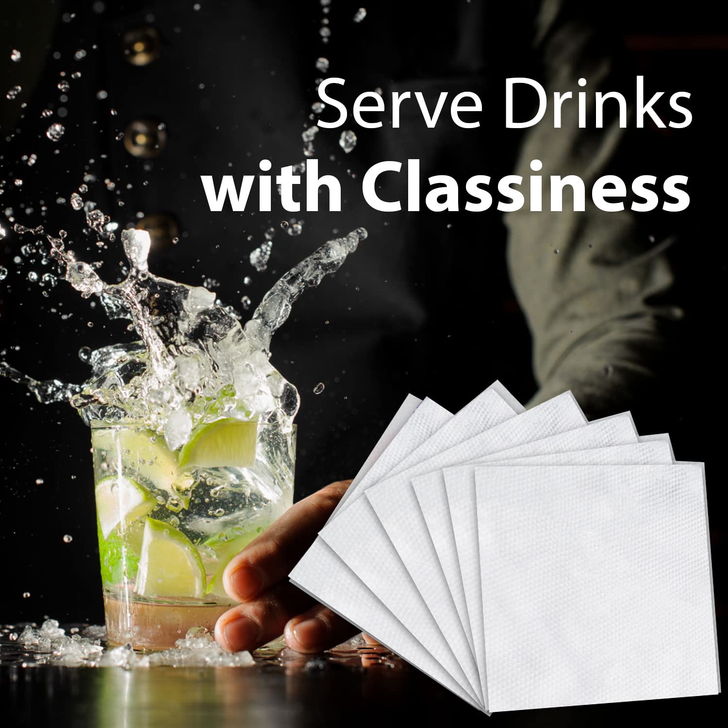 Paper Napkin 100 Sheets 1 Ply Feather