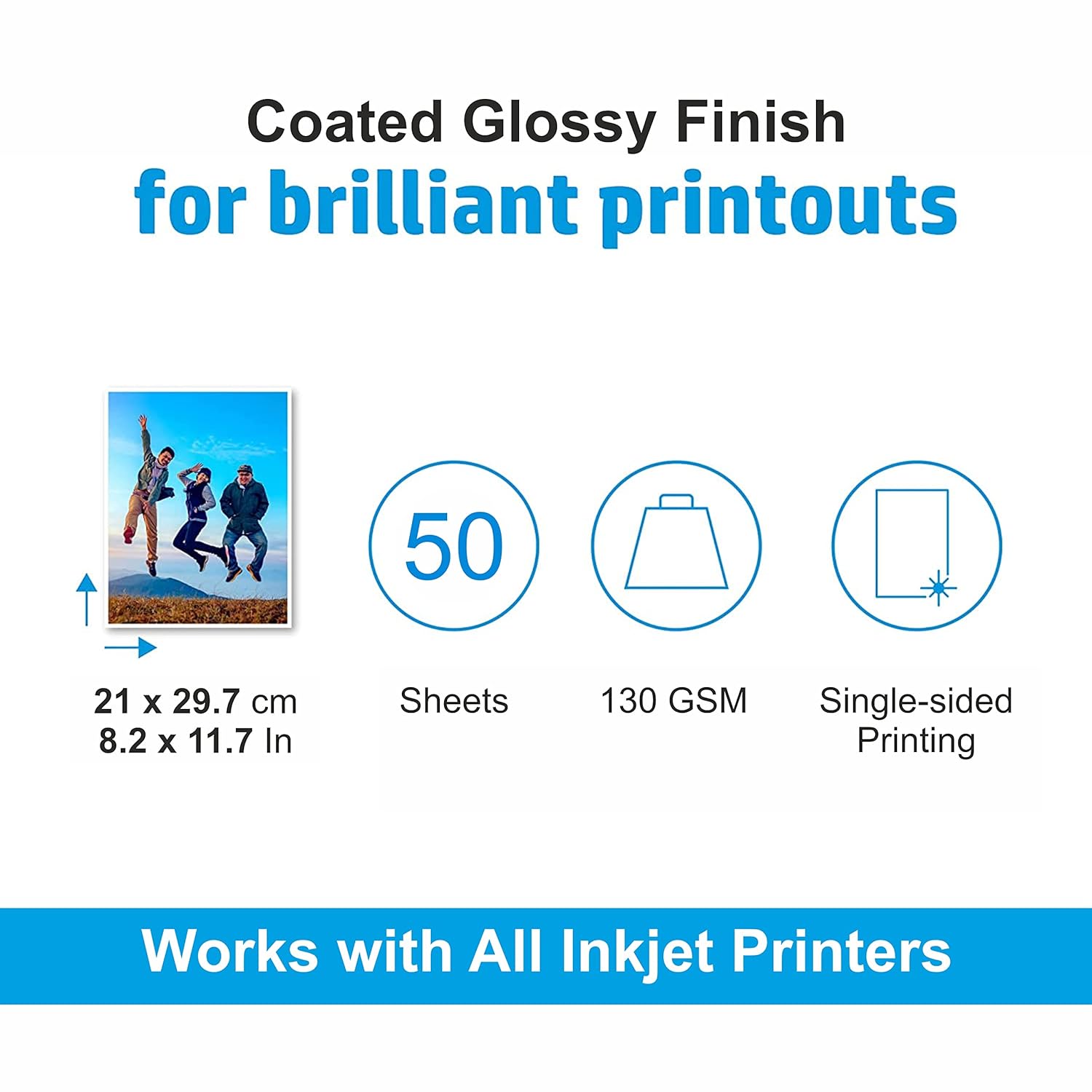 High Resolution Paper A4 180 GSM Oddy HPG180A4-20