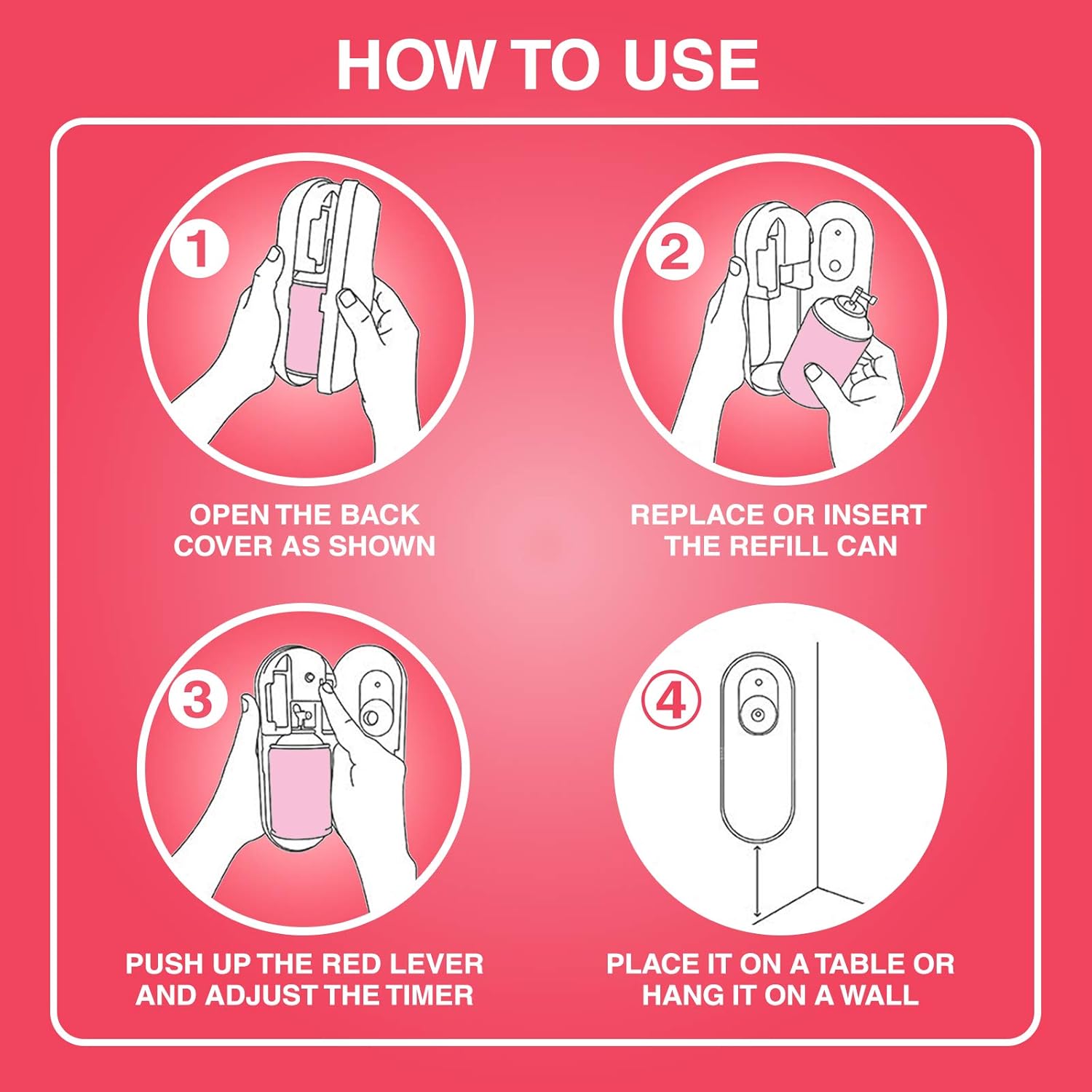 Room Freshner Automatic Refill Aer Matic