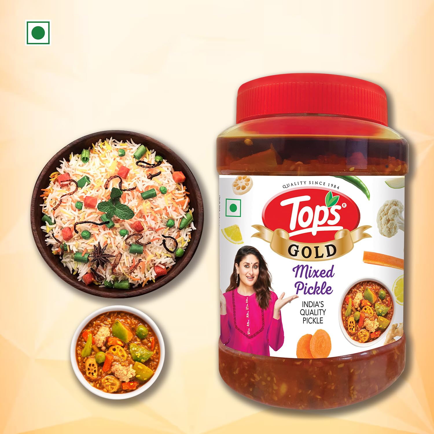 Tops Mix Pickle 900 Gram