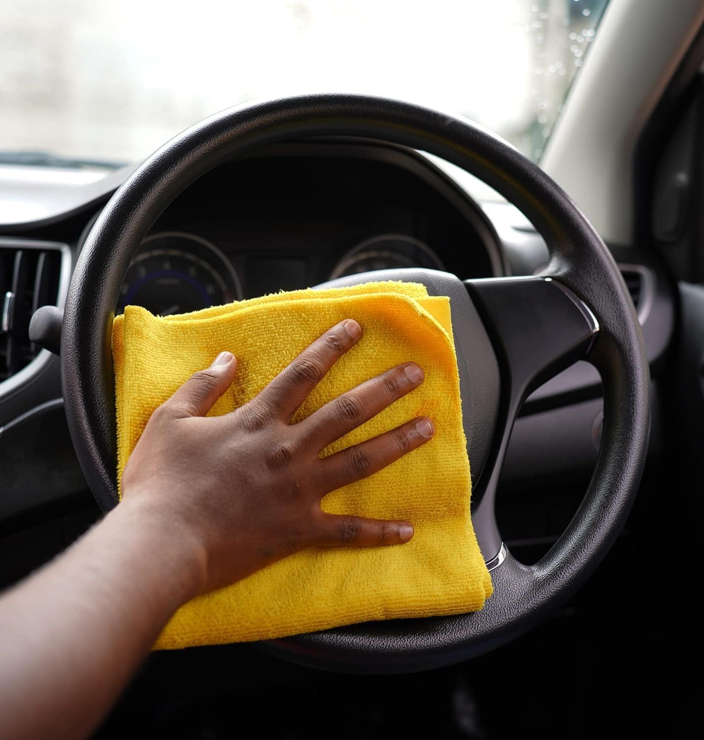 Duster Microfiber Yellow 1515 inch 250GSM 30 Gram