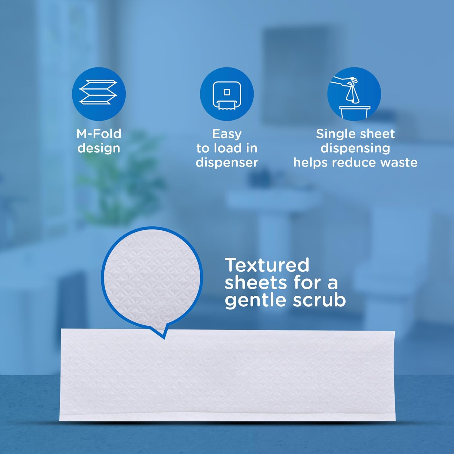 M-Fold 250 sheets 1 Ply Kimberly Clark 28610