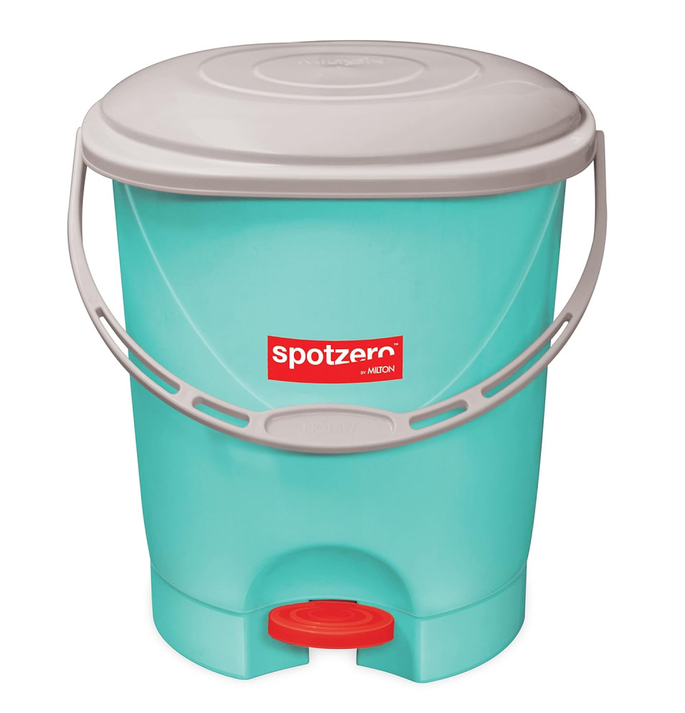 Image of Plastic Dustbin Paddle Spotzero 12 Liter