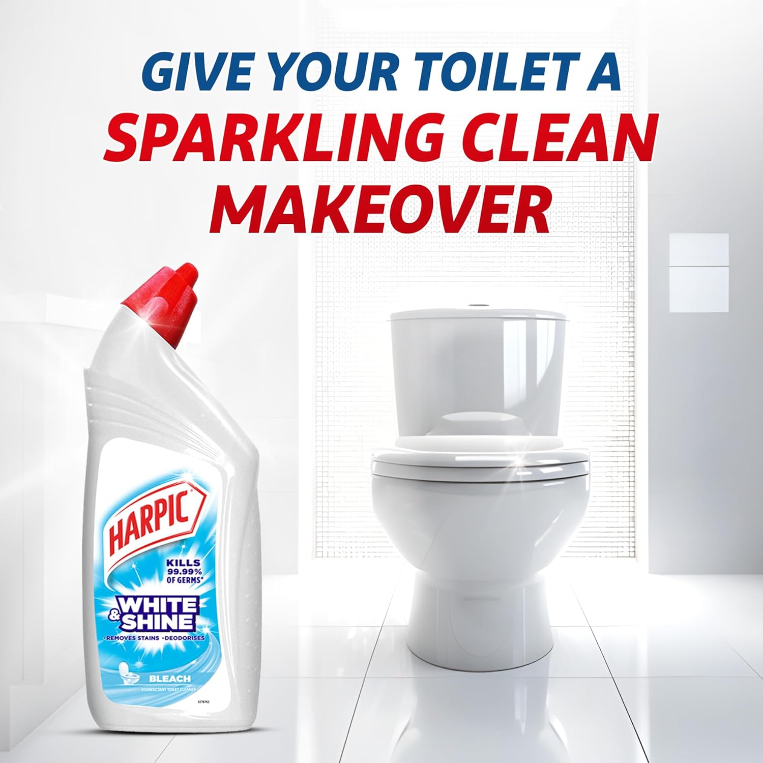 Toilet Cleaner White 500 ml Harpic