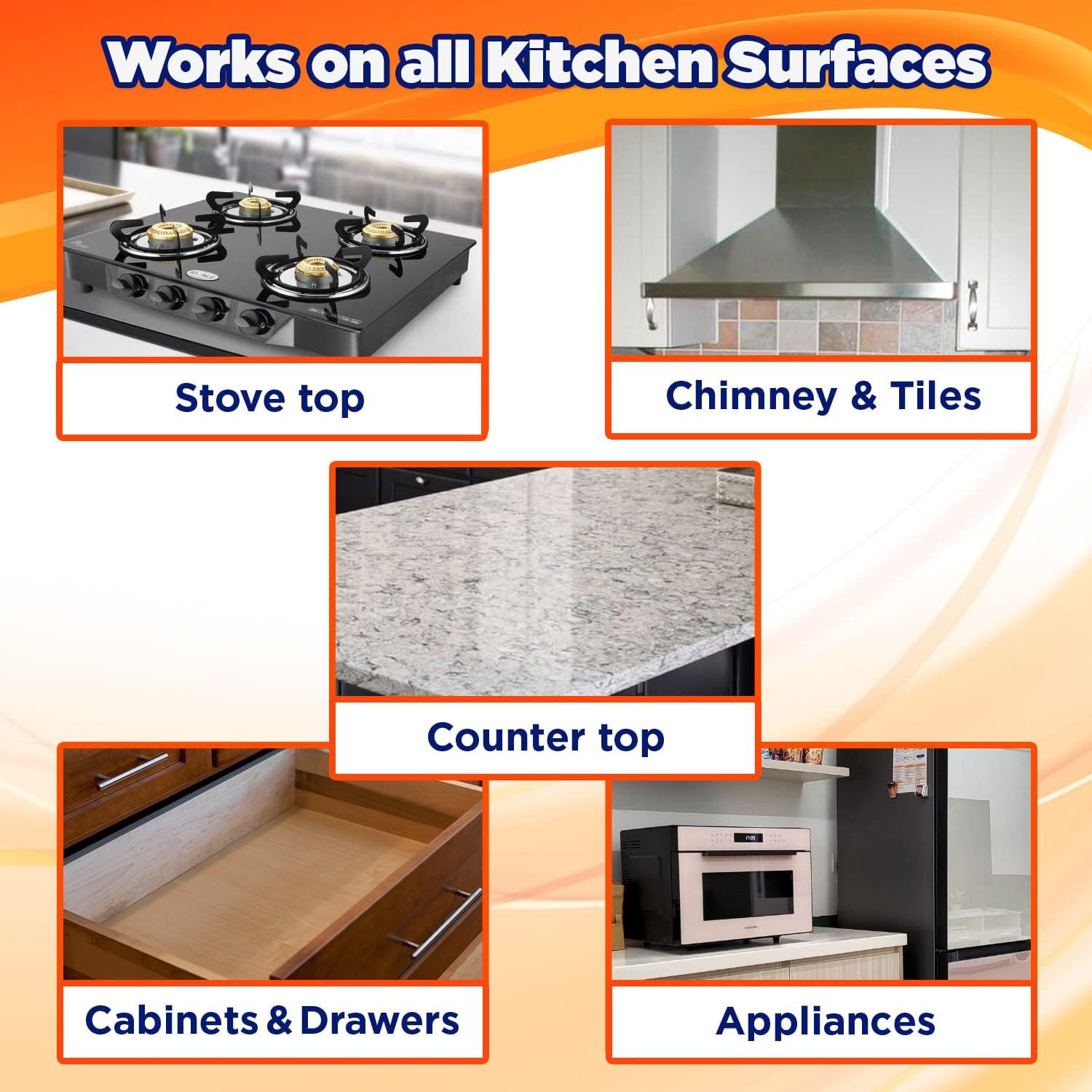 Kitchen Cleaner Mr Muscle 450 Ml