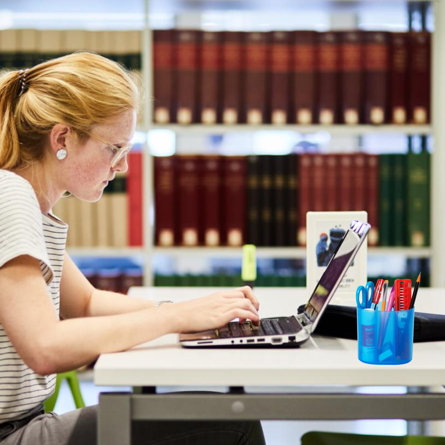 Multi Purpose Pen Holder Transparent MPT-02 Oddy