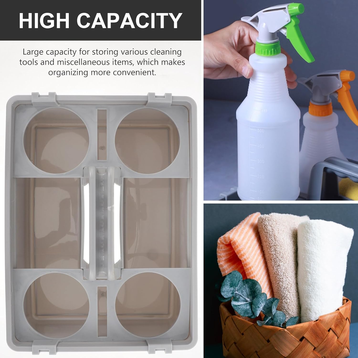 Taski Carry Basket with bottle holder