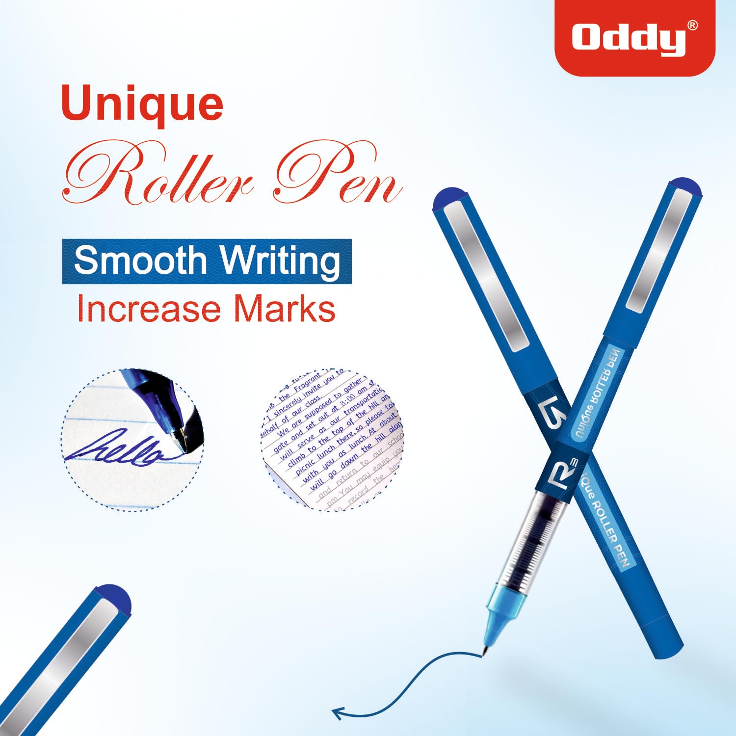 Unique Roller Pen Blue Oddy RP03