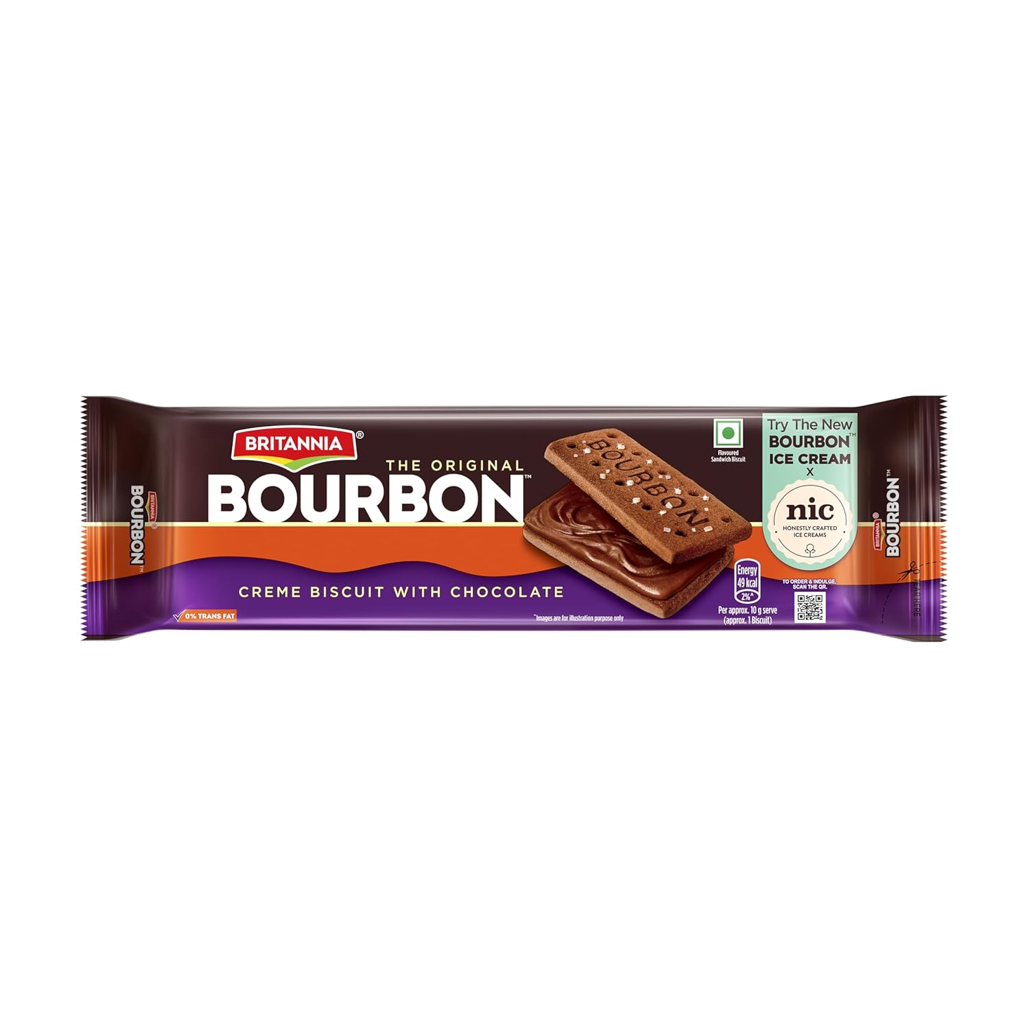 Bourbon Biscuit Britannia 150 Grams