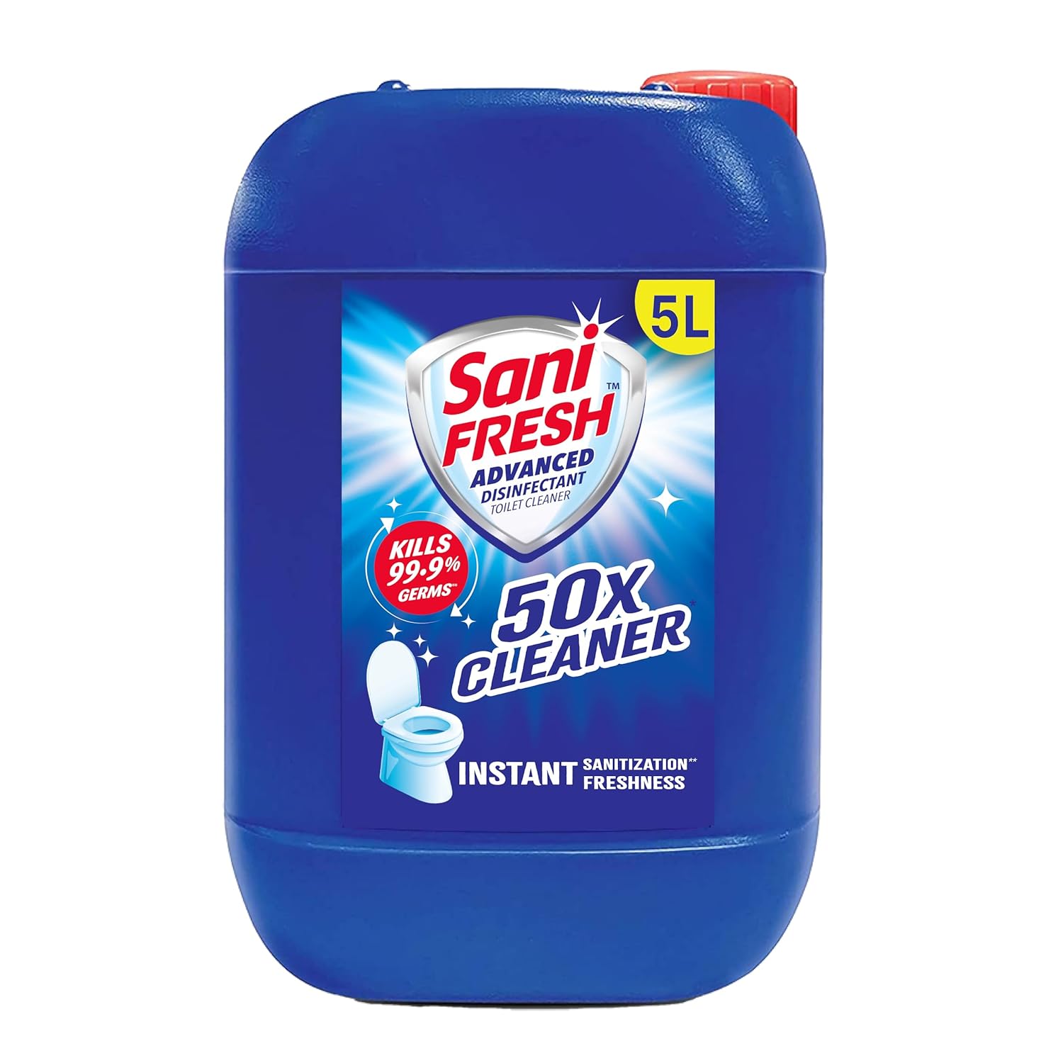 Toilet Cleaner Blue 5 Ltr Sanifresh
