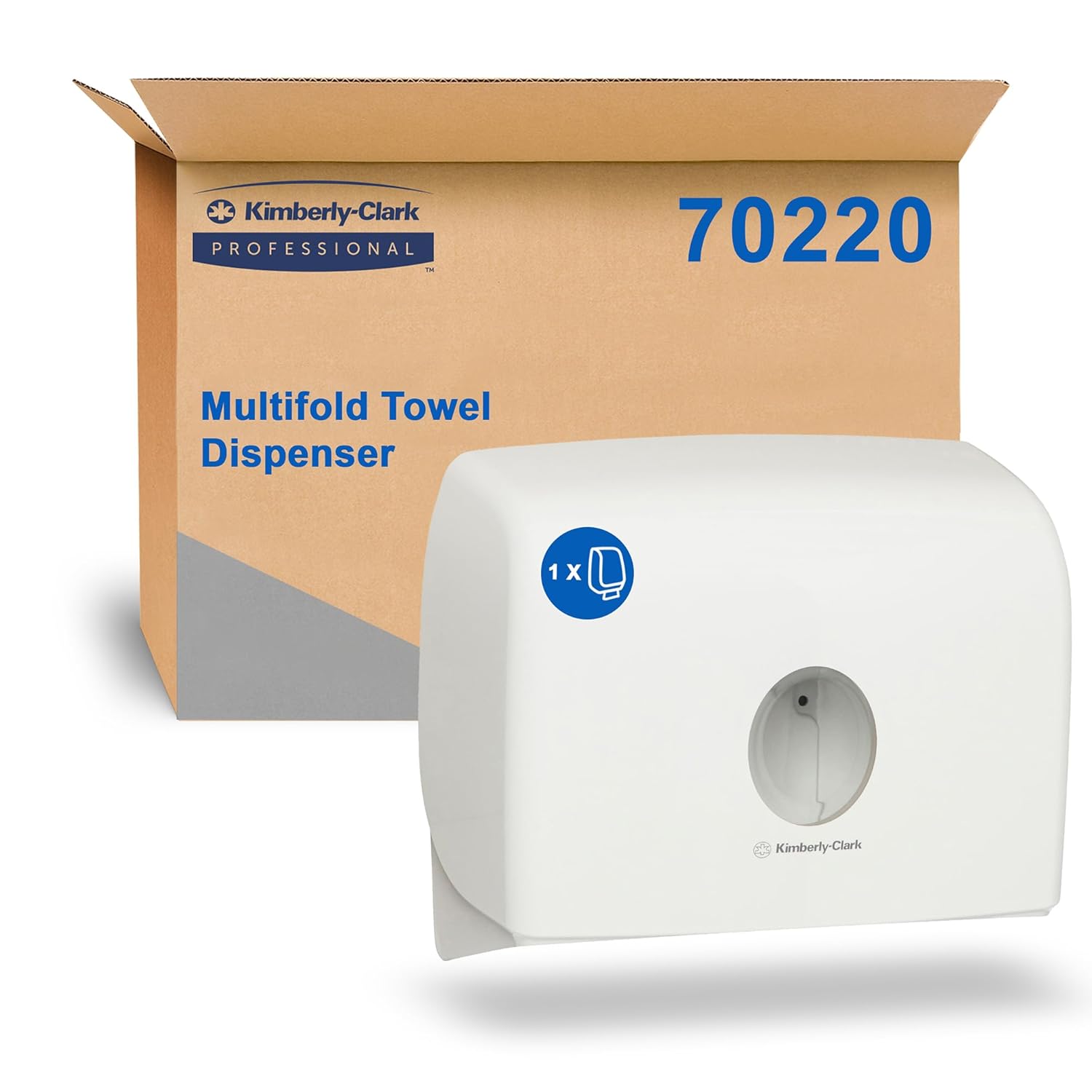 M-Fold Dispenser White Kimberly Clark 70220