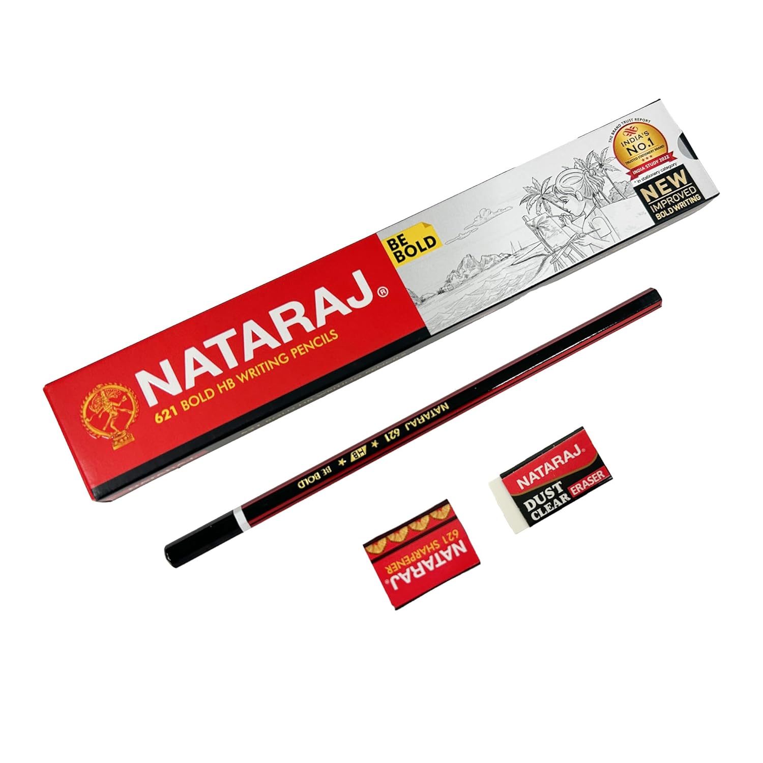 Nataraj Pencil 621 Pack of 10