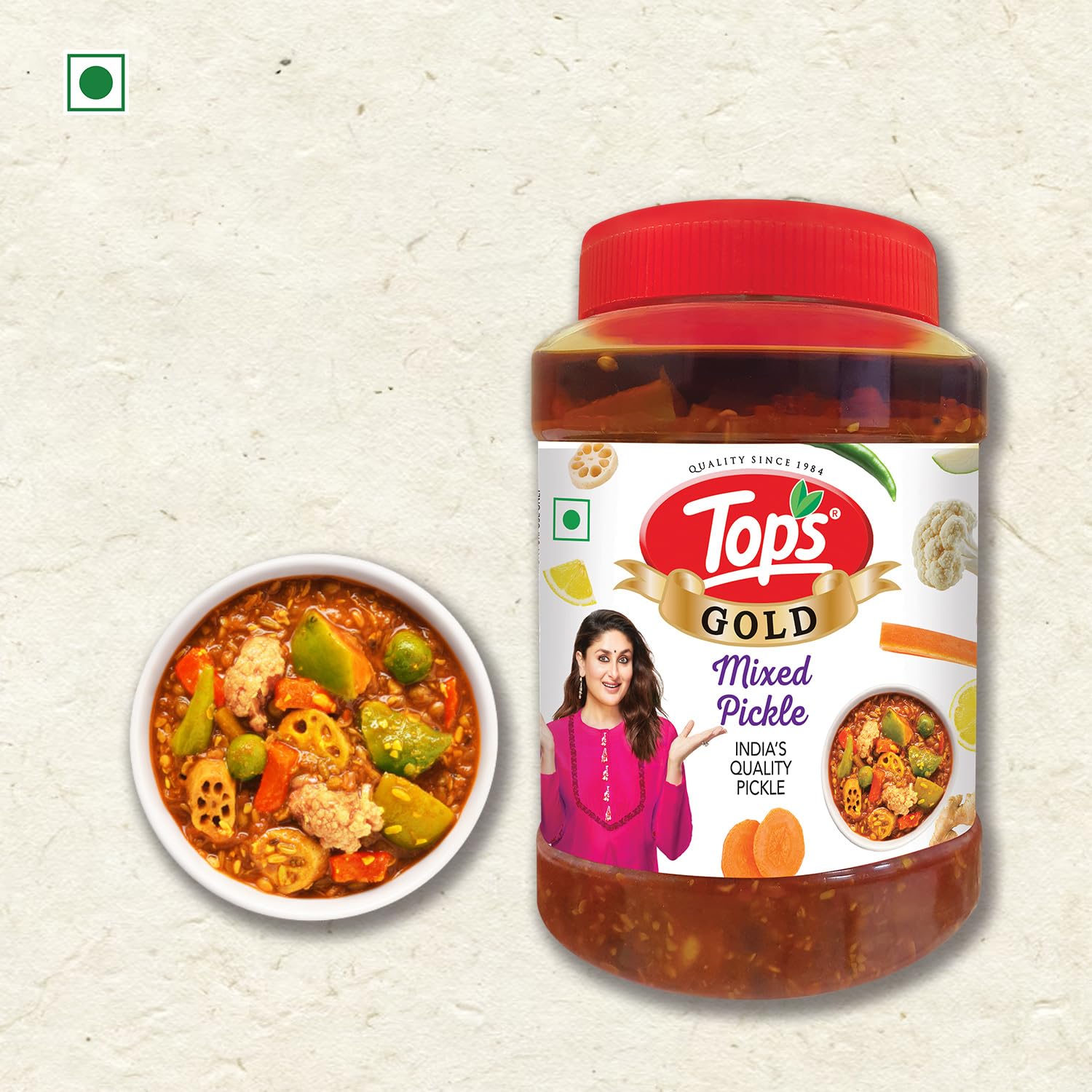 Tops Mix Pickle 900 Gram