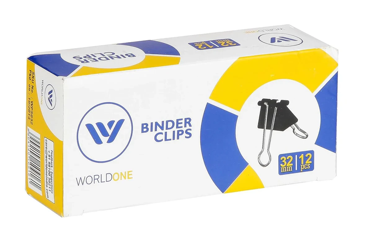 Binder Clip 32mm Worldone