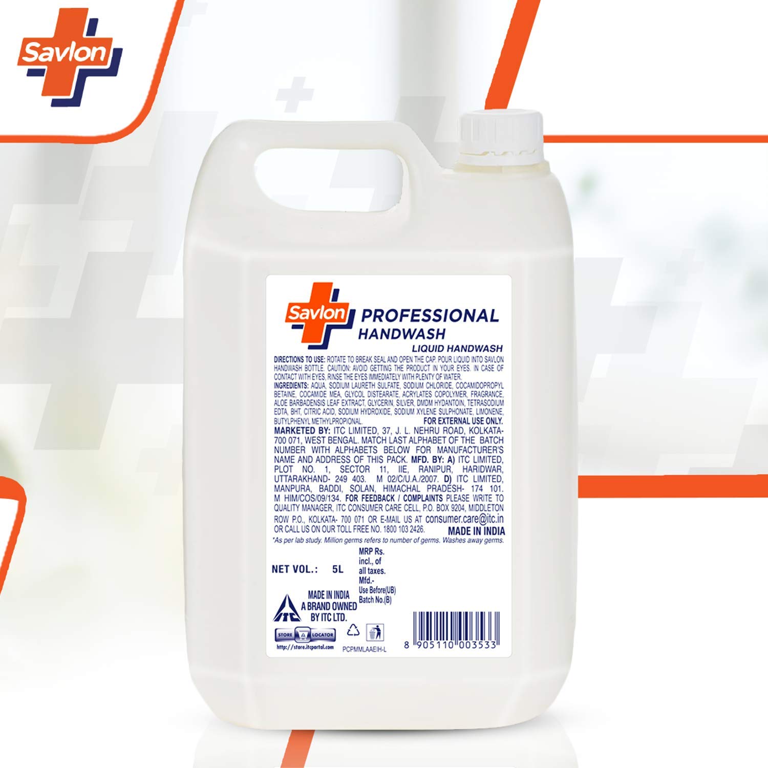 Handwash Savlon 5 Liter