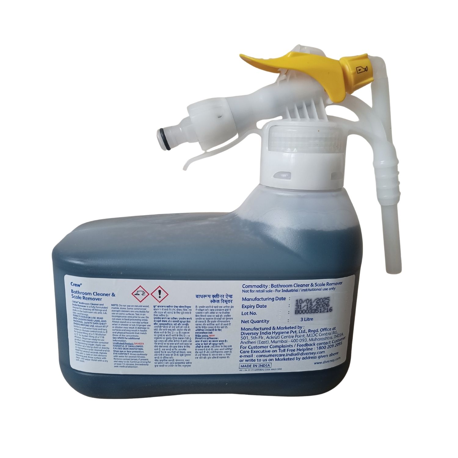 Crew Bthrm Cleaner  Scale Remover - 3 Ltr