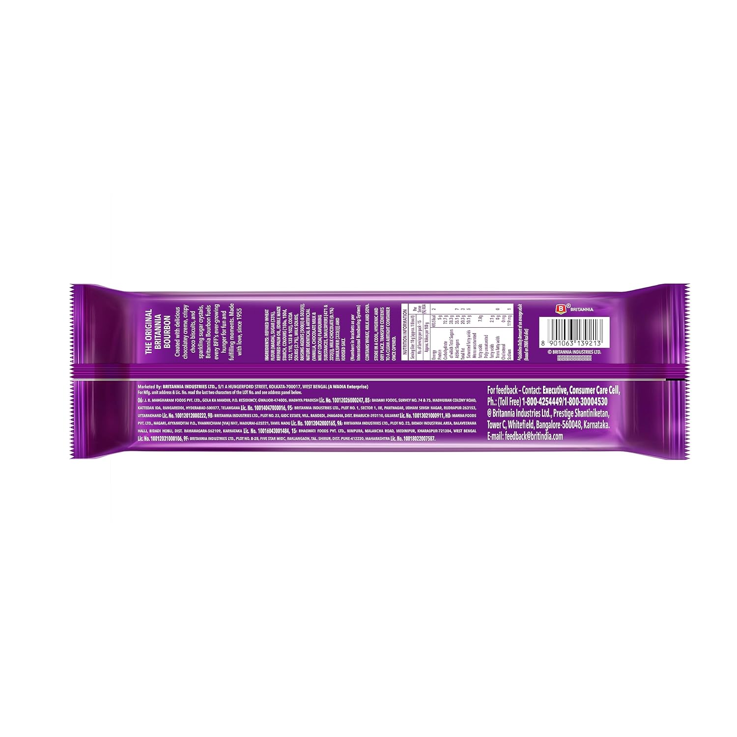 Bourbon Biscuit Britannia 150 Grams