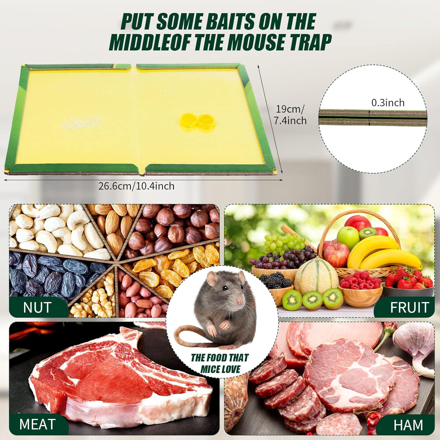 Generic Rat Glue Trap Small