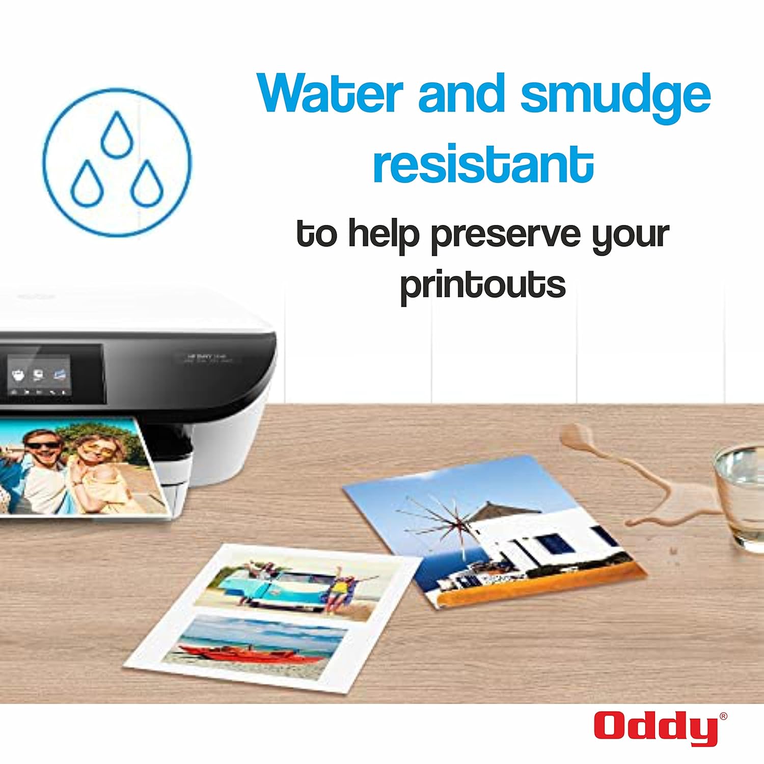 Glossy Inkjet ID Paper A4 180 GSM Oddy PGSS180A4-50