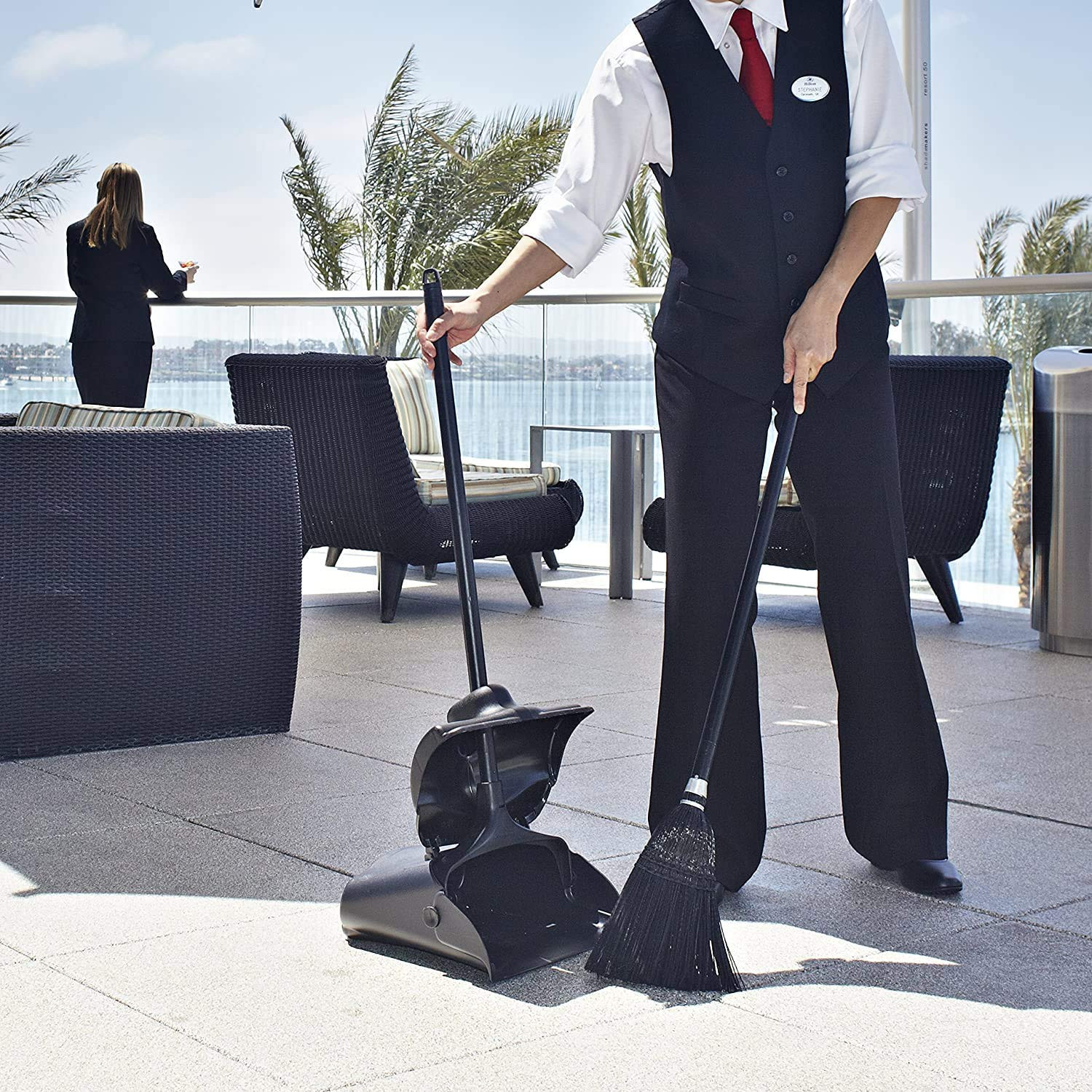 Taski Dustpan with Broom