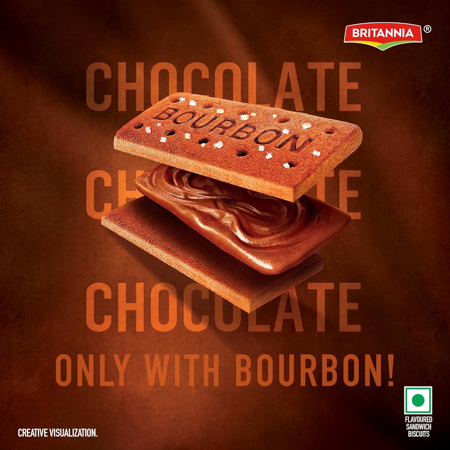 Bourbon Biscuit Britannia 150 Grams