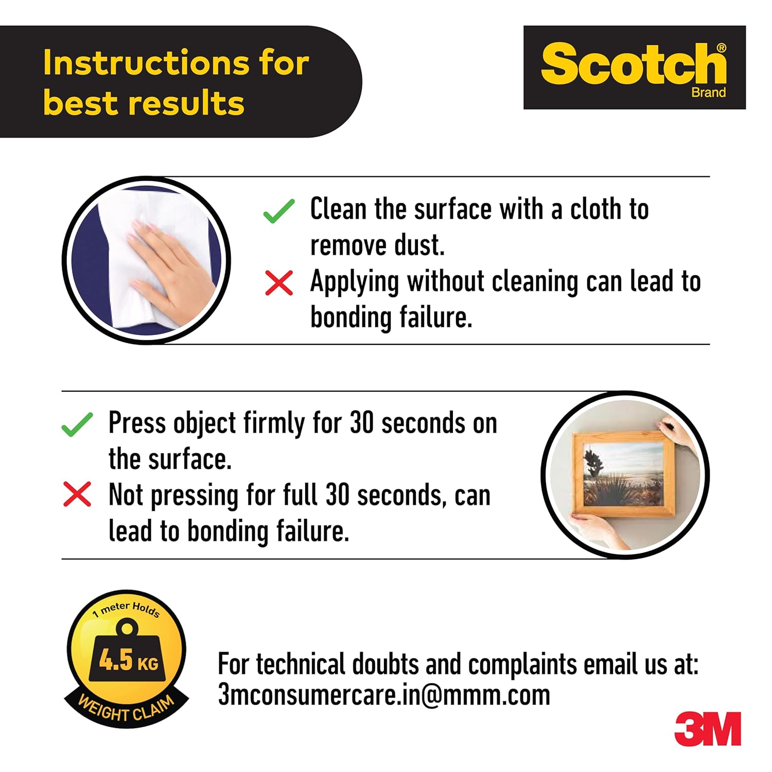 Double Sided Mounting Foam Tape 3M