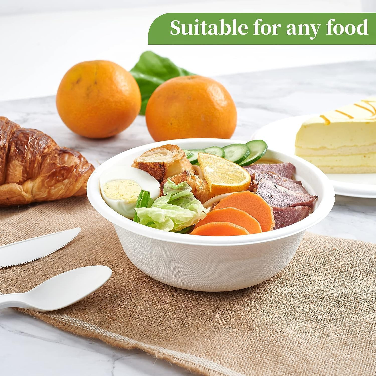 180ML ROUND BOWL 50PCS