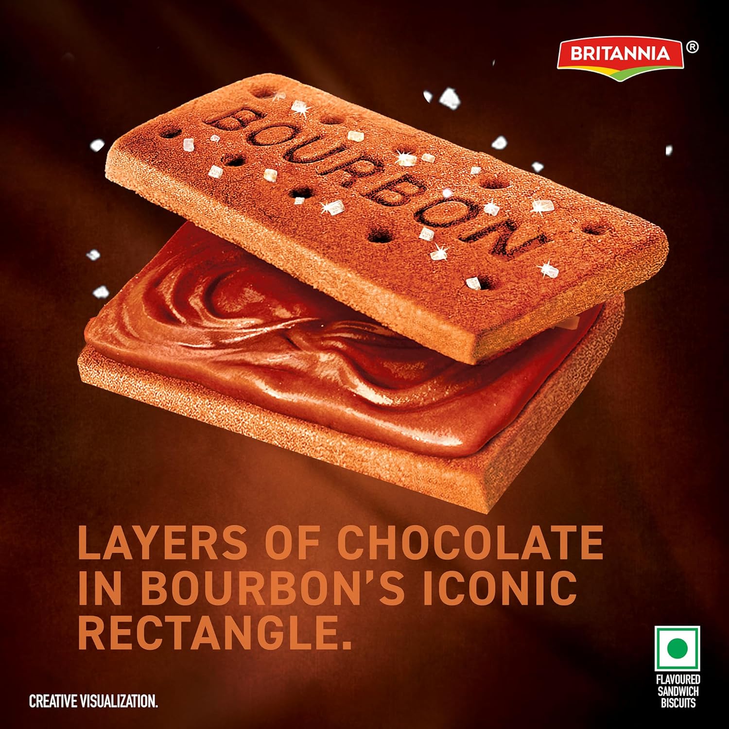 Bourbon Biscuit Britannia 150 Grams