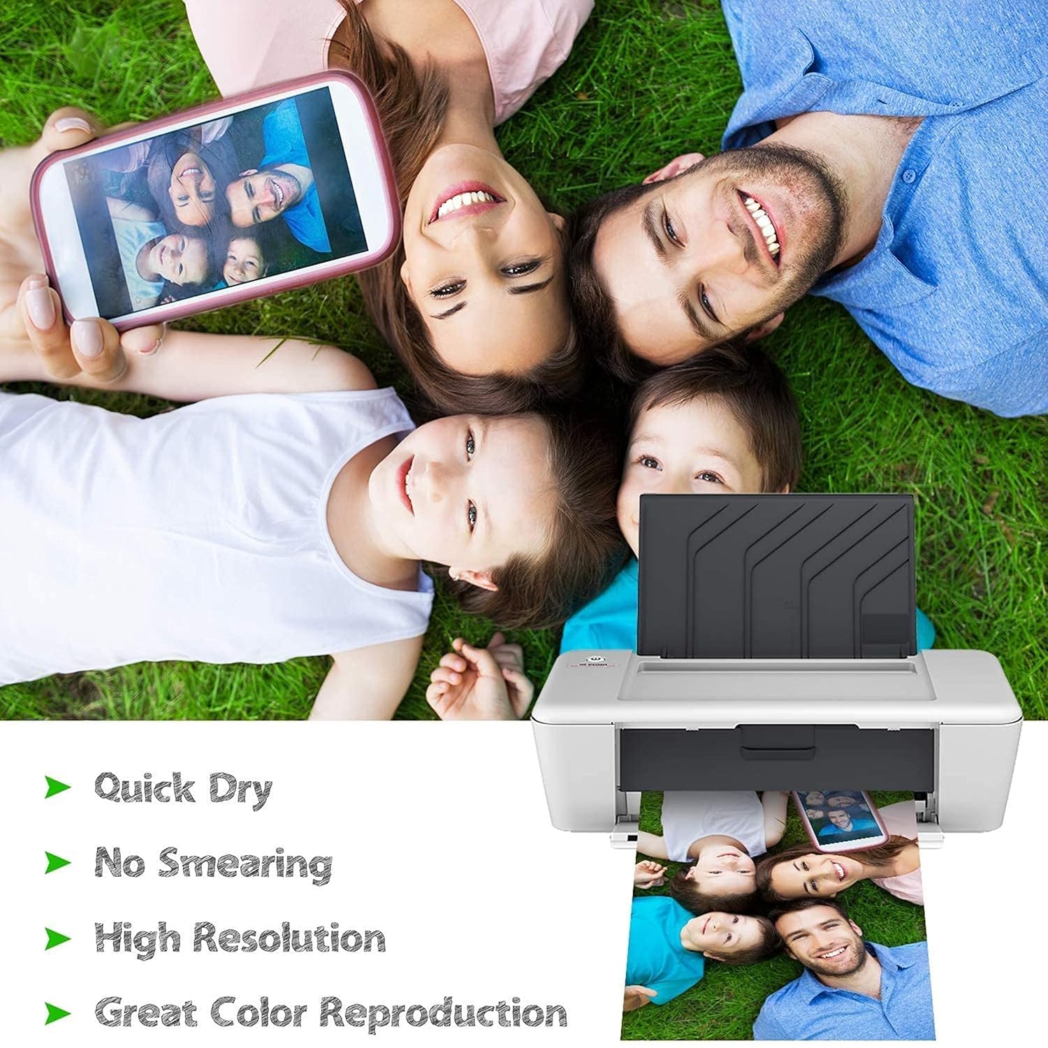 Coated Glossy Paper HPG180A4-20 A4 180 GSM Oddy