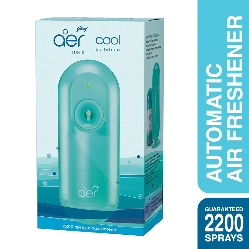 Room Freshener Automatic Refill Aer Matic 210 Ml with Dispenser