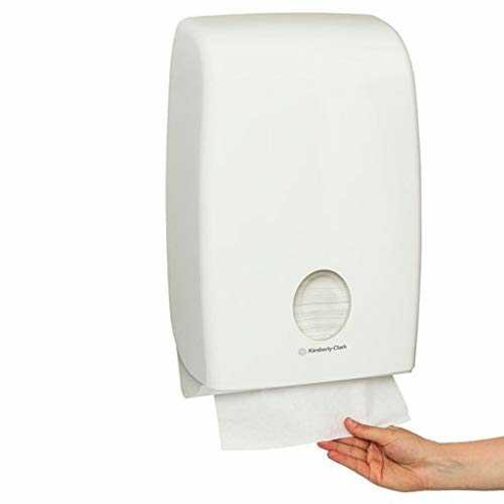 Image of M-Fold Dispenser White Kimberly Clark 70230
