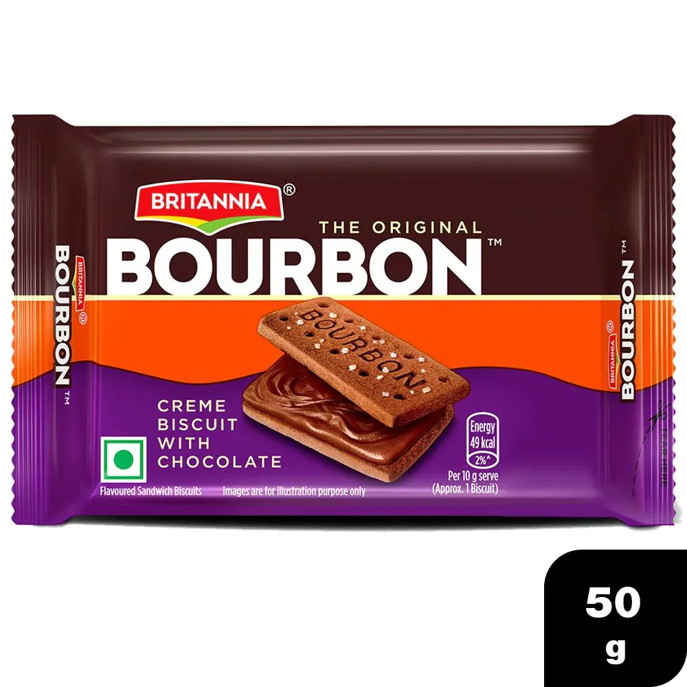 Image of Bourbon Biscuit Britannia 50 Grams