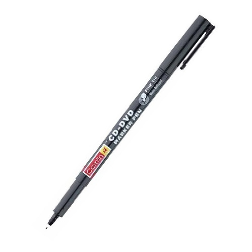 Image of CD-DVD/OHP Marker Pen Black Camlin