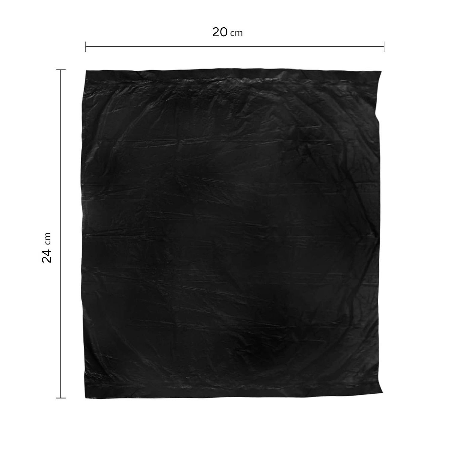 Garbage Bag Black 20x24 51 Micron